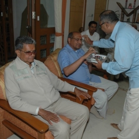 DEC 2010-Grurhari Darshan at Prabhukrupa