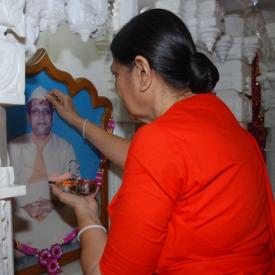 NOV 2010-New Year aarti-India