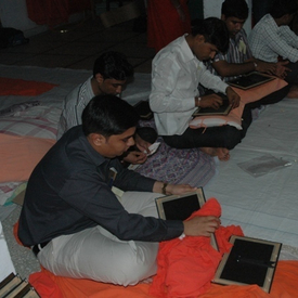 AUG 2011-Dhun Pradkshina Bhaio at Pappaji Tirth2208-India