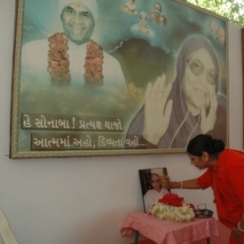 OCT 2011-P.Vimalaben Modi ni Mahapuja-India